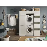 laundreezy Mehrzweckschrank-Set 167,5 x 200 x 67,5 cm weiß
