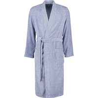 CAWÖ Cawö Bademäntel Herren Kimono Streifen 3834 navy-weiß - 16 Weiss