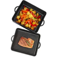 Kochmann Gusseisentopf Dutch Oven – Perfekt für Brotbacken Schmoren Suppen KEG04