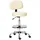 Homcom Barhocker 56 x 57 x 104-127 cm Beige