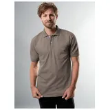 Trigema Poloshirt »TRIGEMA Polohemd mit Brusttasche«, (1 tlg.), grau