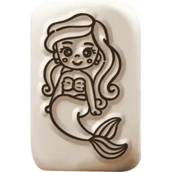 LaDot Stein - "Meerjungfrau" (2,5 x 5 cm) - Temporärer Tattoo Stempel
