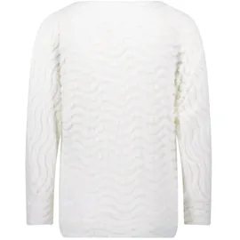 Zero Sweatshirt Wellenmuster Eggnog 36