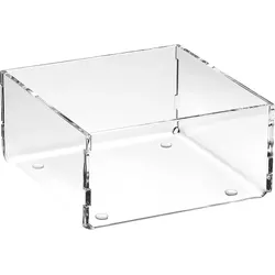 Sortierbox aus Plexiglas transparent, 1 Fach, 120 x 50 x 120 mm - 93 004 93