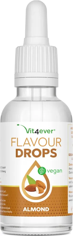 Vit4ever Flavour Drops - Mandel, 50ml