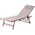 BEST Freizeitmöbel Best Sonnenliege Travis 185 cm x 55 cm x 97 cm Terrakotta