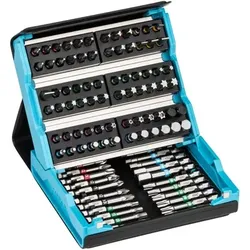 HAZET SmartCase Bit Satz 2200SC-3 ∙ Sechskant6,3 (1/4 Zoll) ∙ Schlitz Profil, Kreuzschlitz Profil PH, Pozidriv Profil PZ, Innen Sechskant Profil, Inne