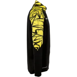 Uhlsport Goal 25 1/4-Zip Trainings-Top Herren schwarz/limonengelb L