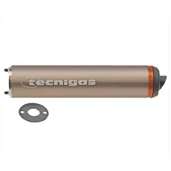 Endschalldämpfer Tecnigas E-Box Titanium