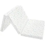 Kikkaboo Faltmatratze Mit Dreiecken 60/120/5 Cm - Multicolor - One Size