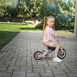 Petite&Mars Multifunktionales 5-in-1-Dreirad Turbo * Fahrrad * Dreirad * Laufrad * Rutschauto * Lauflernfahrzeug (Ocean Blue)