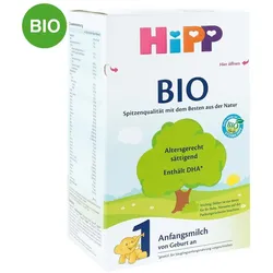 Hipp 1 BIO Anfangsmilch