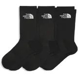 The North Face Multi Sport Cush Crew Socken 3er Pack Schwarz/Mehrfarbig 38-40