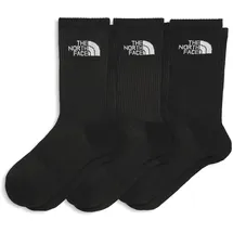 The North Face Multi Sport Cush Crew Socken 3er Pack Schwarz/Mehrfarbig 38-40