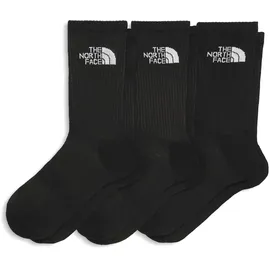The North Face Multi Sport Cush Crew Socken 3er Pack Schwarz/Mehrfarbig 38-40