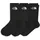 The North Face Multi Sport Cush Crew Socken 3er Pack Schwarz/Mehrfarbig 38-40