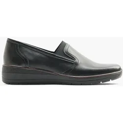Komfort Slipper - Damen - schwarz