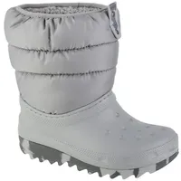 Crocs Classic Neo Puff Boot Kids 207684-007, Schneestiefel, für Jungen, Grau, Größe: 33/34 - 33-34