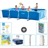 Rechteckiger Frame Pool - 450x220x84 Cm - 7-teilig  S10