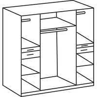 WIMEX Kleiderschrank »Koblenz«, weiß