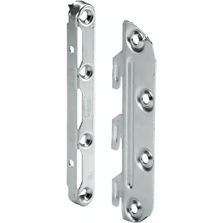 Hettich Bett-Verbindungsbeschlag 127mm,mit 3 Haken 25183,zum Einhängen Stahl verzinkt