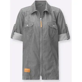Casual Looks WITT WEIDEN Blusenjacke in light grey-denim | Gr.: 40