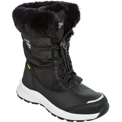Stiefel ZIGZAG "Wesend", Gr. 24, schwarz, Kunstfaser, Polyurethane, casual, Schuhe, mit wasserdichtem Obermaterial