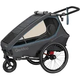 Qeridoo Kinderanhänger Kidgoo 2 navy blue