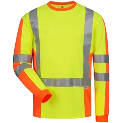 Warnschutz-Shirt mit UV-Schutz "Drachten" - M - gelb