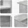 vidaXL Empfangstheke Betongrau 100x50x103,5 cm Holzwerkstoff