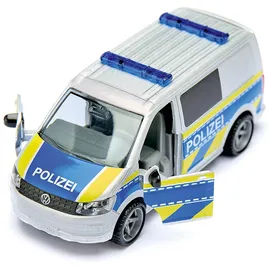 Siku 2005 - VW T6 mit BMW Polizeimotorrad, Spielset, SikuSuper