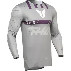 Thor Sportmode Flite, Trikot - Grau/Lila - XXL