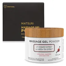EROTICGEL Massage-Gel-Pulver 40g - Ergibt 4L/ 1.05 gal mit Meeresalgen und Grünem Tee. Made in Japan Paraben & Glycerin frei