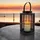 Spetebo Solar Laterne schwarz 23 cm inkl. LED-Lampe