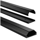 Hama Kabelkanal Aluminium Schwarz starr (L x B x H) 1100 x 50 x 26mm 1 St. 00220987