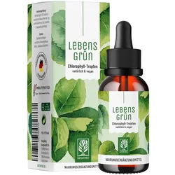 Lebensgrün: Chlorophyll Tropfen hochdosiert 50 ml