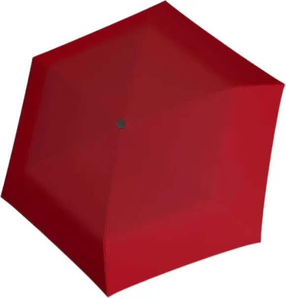 Uni Slim Regenschirm rot