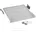 Kunststoff/Stahlblech 1HE 650mm