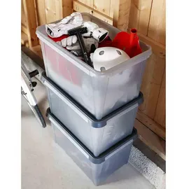 orthex SmartStore Aufbewahrungsbox Dry 60 x 40 x 35 cm 1-tlg. grau
