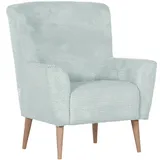 Z2 Schlafsessel KENY Kunstleder 100 x 80 x 84 cm Grau mit Schlaffunktion
