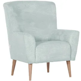 Z2 Schlafsessel KENY Kunstleder 100 x 80 x 84 cm Grau mit Schlaffunktion