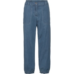 Lyocell-Hose, blau, 42