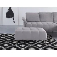 INOSIGN Polsterhocker INOSIGN "Fresh", grau (anthrazit), B:102cm H:45cm T:68cm,