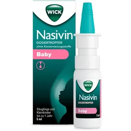 WICK Nasivin Dosiertropfer oK Baby 0,1 mg/ml NTR 5 ml