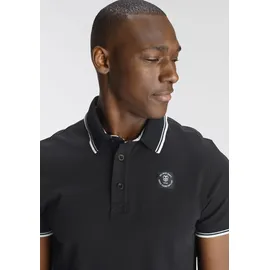 delmao Poloshirt schwarz XL