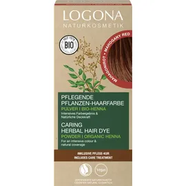 Logona Pflanzen-Haarfarbe Pulver mahagonirot 100 g