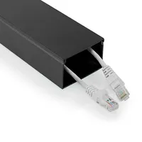 Nedis CMDT6040BK110 Kabel-Organizer Flur Kabelkanal Schwarz
