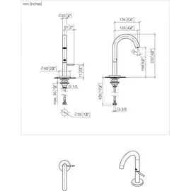 Dornbracht Meta Standventil Kaltwasser Schwarz matt