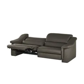 HIMOLLA Sofa Leder 3-Sitzer Braun