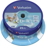 Verbatim CD-R 700MB 52x 25er Spindel